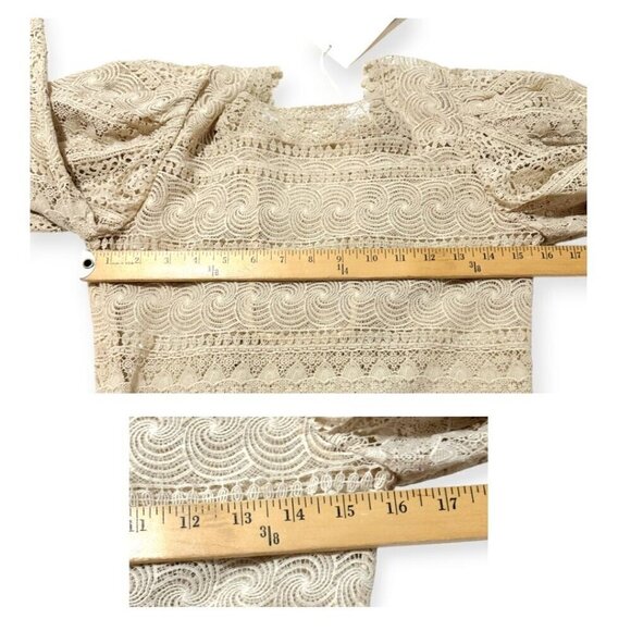 Ulla Johnson Eloise Blouse in Pearl, Size 4  New with tag - Picture 15 of 16